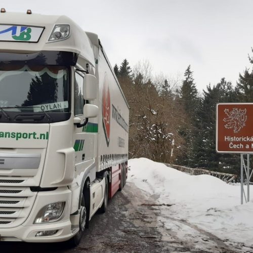 Foto Guus heftruck vervoer